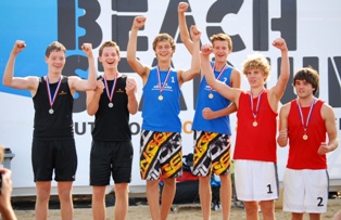 Beachvolley Guus Abrahams nl kampioen