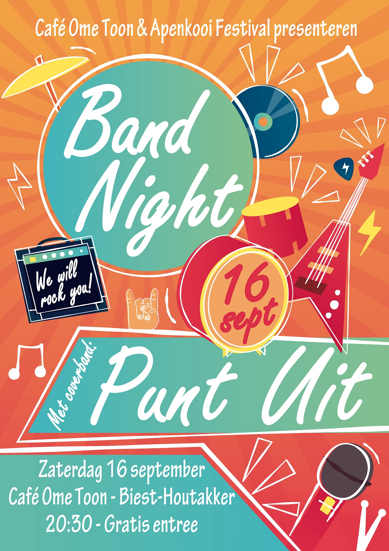 Flyer Band Night